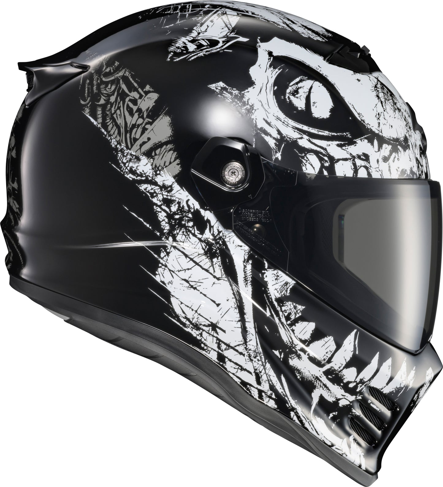 Covert Fx Full Face Helmet Caiman Gloss Black Md