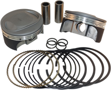KB PERFORMANCE Piston Kit - 3.875" +0.010" - 10.0:1 CR - 103" Twin Cam | 96" Big Bore to 103" w/SE 95 cc Heads KB660LCA.010
