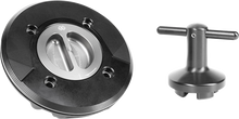 GILLES TOOLING Fuel Filler Cap - Black - Kawasaki FCAP-04-B