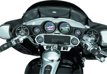 Kuryakyn Stereo Accent 96-13 FL Touring Models Chrome