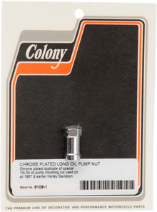 COLONY Pump Mount Nut - Chrome 8108-1