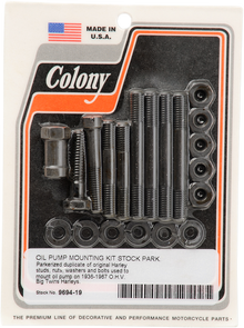 COLONY Pump Mounting Kit - Parkerized 9694-19