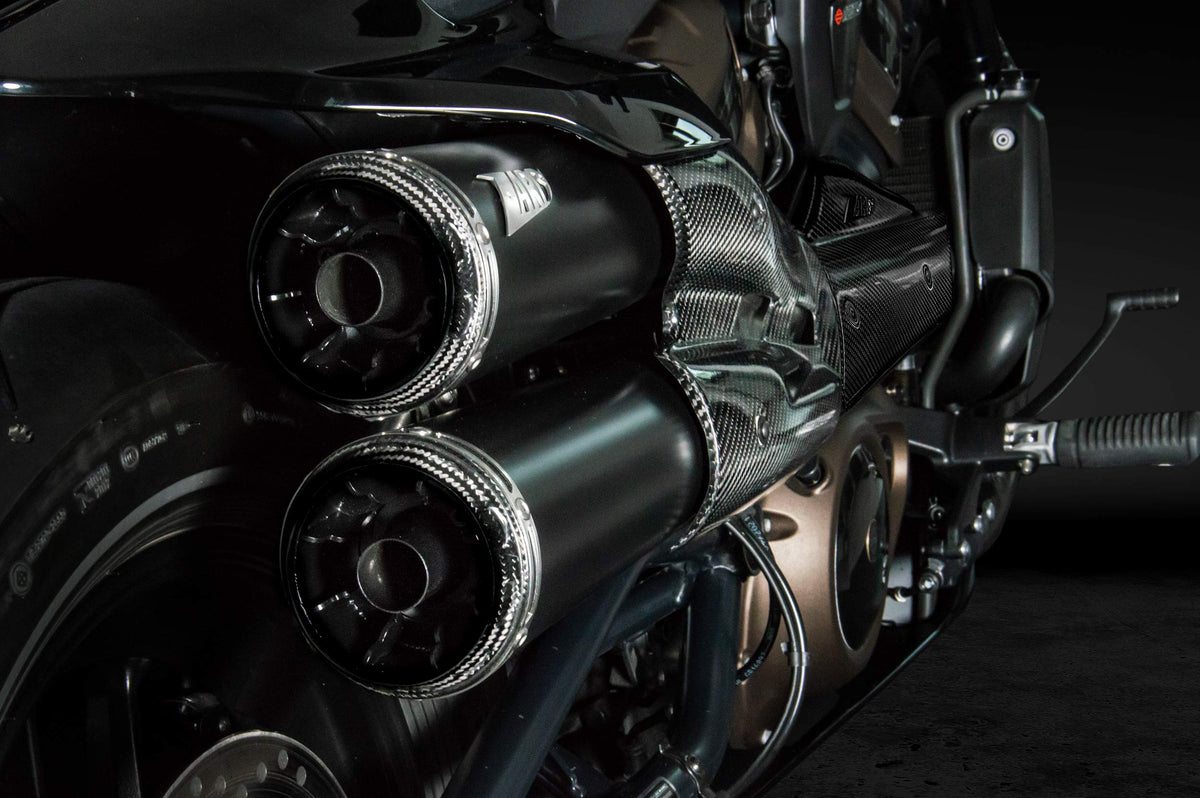 Zard Top Gun exhaust for Harley Davidson Sportster S 1250