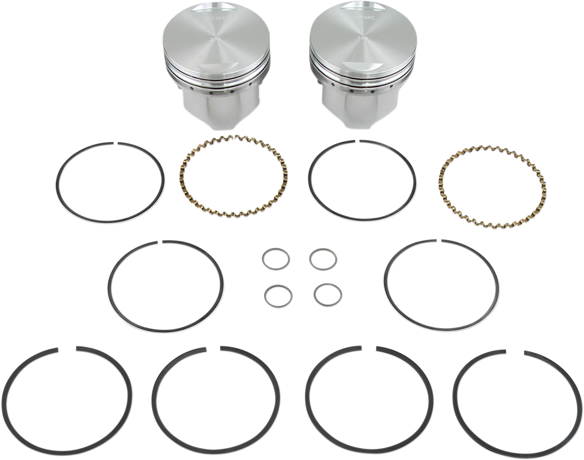 KB PERFORMANCE Piston Kit - +0.005" - 80" Evolution Big Twin KB258.005