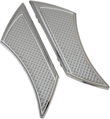 EDDIE TROTTA DESIGNS Floorboard - Diamond - Chrome TC-563