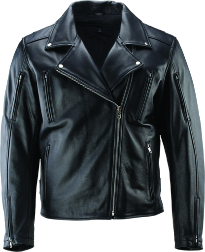 Kuryakyn Leather By River Road Ironclad Classic Leather Jacket Black - 4XL
