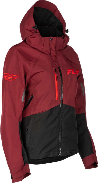 Women's Carbon Jacket Merlot/Red Xl