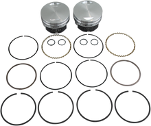 KB PERFORMANCE Piston Kit - 3.875" Standard - 9.3:1 CR - 95" Twin Cam Big Bore KB348.STD