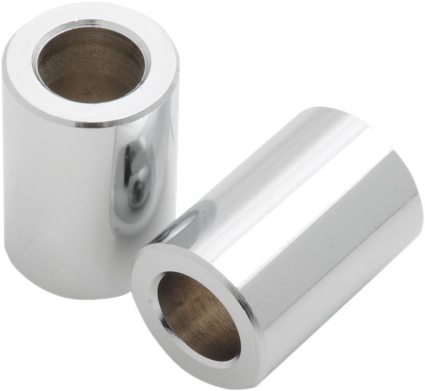 CHRIS PRODUCTS Turn Signal Spacers - Chrome - 1" - 2 Pack 0534-2