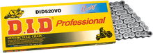 DID 520VO - Pro V Series Drive Chain - 120 Links M520VOX120FB
