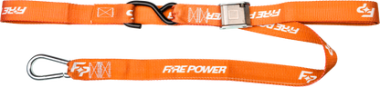 1.5" Tie Down Soft Tie Orange 2/Pk