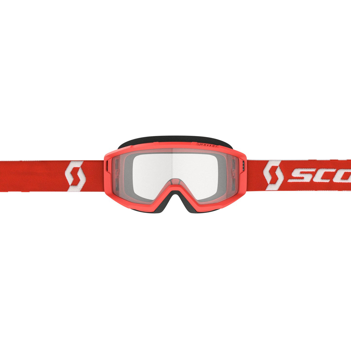 Primal Goggle Red Clear Lens