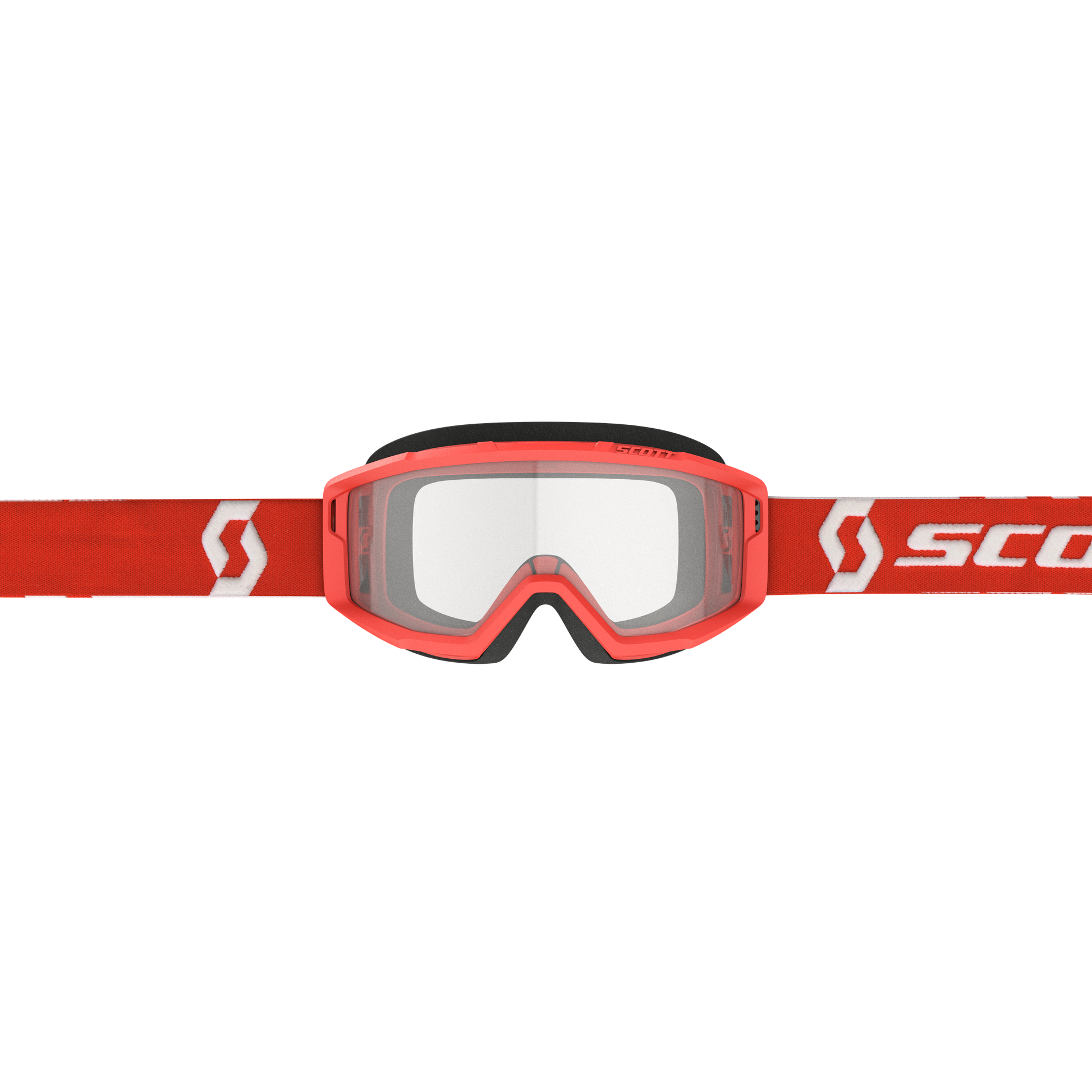Primal Goggle Red Clear Lens