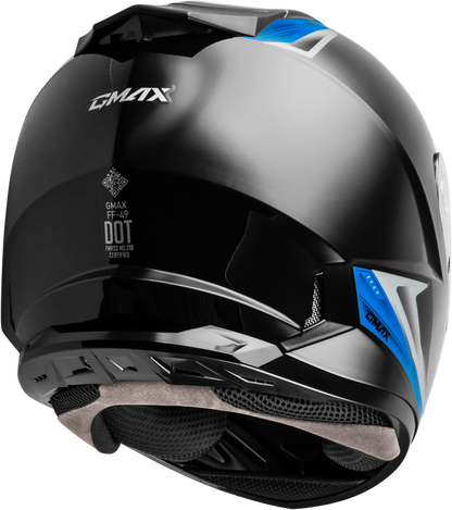 Ff 49 Syth Helmet Black/Blue Md