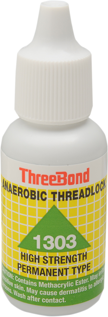 THREEBOND High-Strength Threadlocker - 0.34 U.S. fl oz. 1303AT000