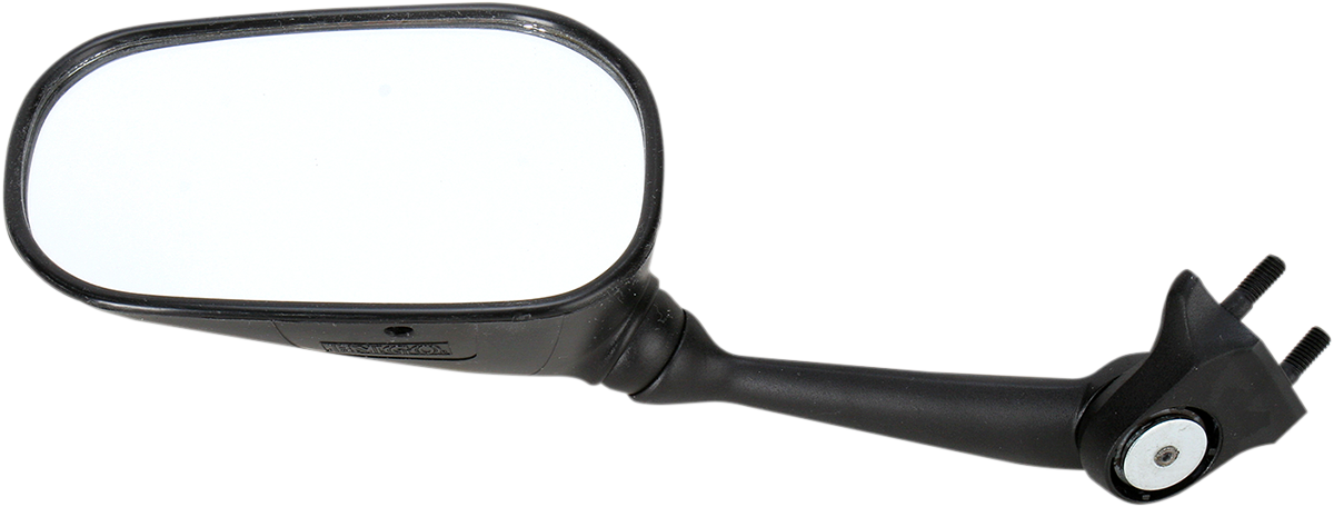 EMGO Mirror - Side View - Oval - Black - Left 20-57902