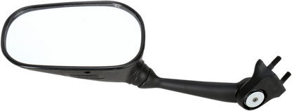 EMGO Mirror - Side View - Oval - Black - Left 20-57902