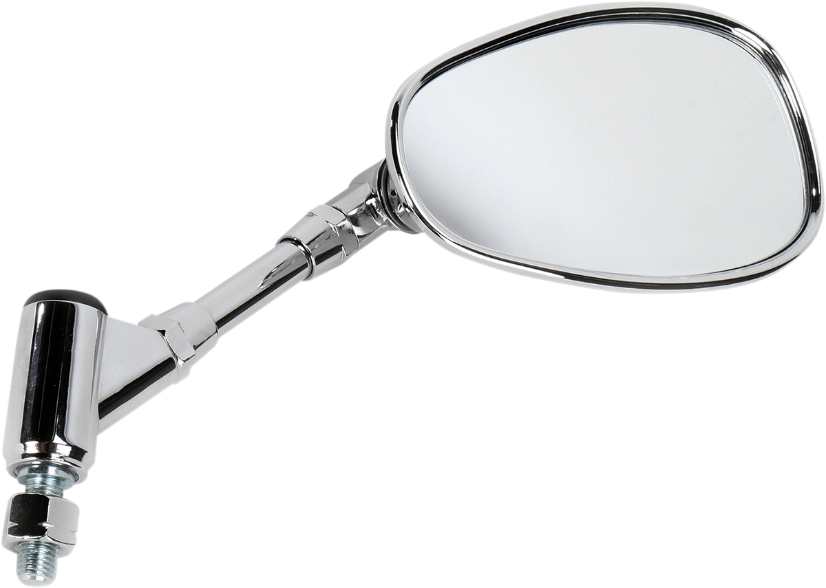EMGO Mirror - Euro - Side View - Cat Eye - Chrome - Right - Each 20-86838