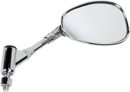 EMGO Mirror - Euro - Side View - Cat Eye - Chrome - Right - Each 20-86838
