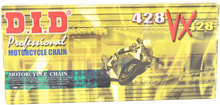 DID 428 VX Series X-Ring Chain - 25 Feet 428VXX25FT