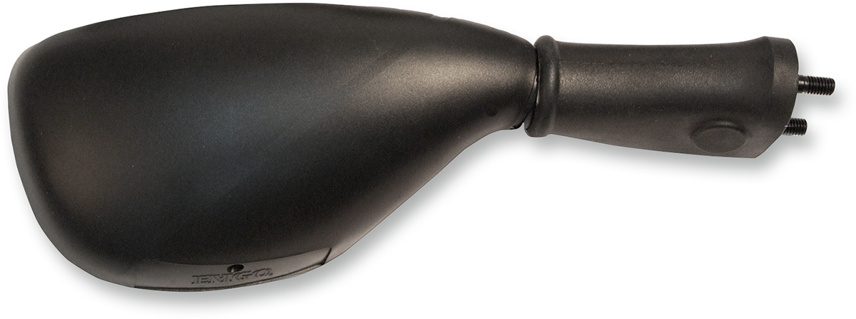 EMGO Mirror - OEM - Replacement - Side View - Oval - Black - Right - Each 20-31501