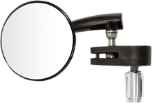 EMGO Mirror - Side View - Round - Black - Left 20-34042