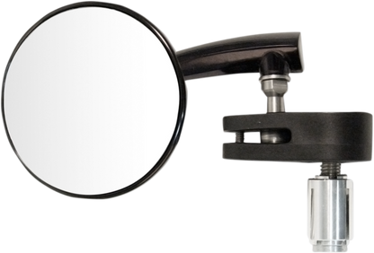 EMGO Mirror - Side View - Round - Black - Left 20-34042