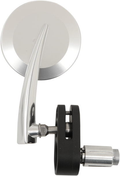 EMGO Mirror - Side View - Round - Polished - Right 20-34043