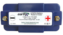EarthX ETX36D Lithium Motorcycle and Powersports Battery