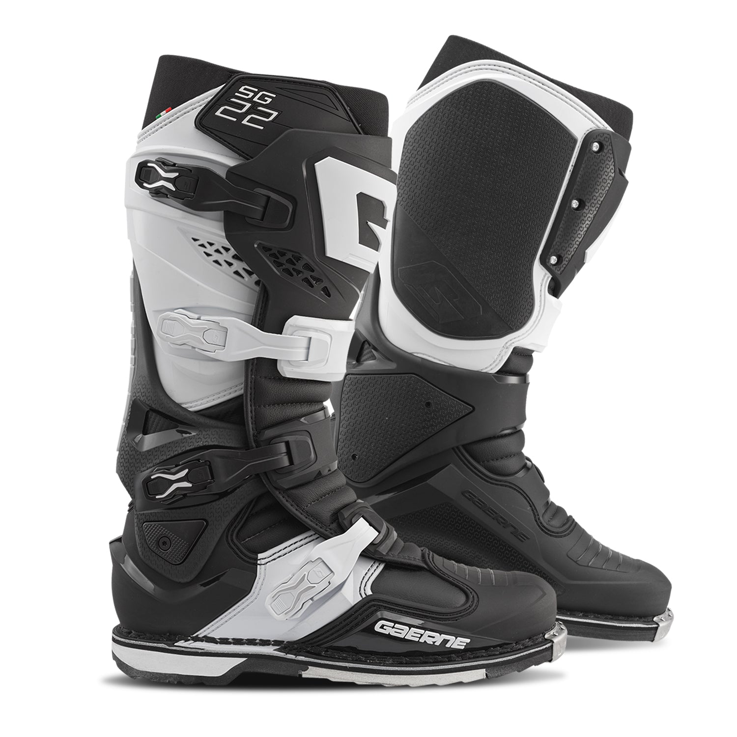 Sg22 Boots Black/White Sz 12