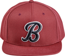 BILTWELL Script B Hat - Maroon 8002-4040-00