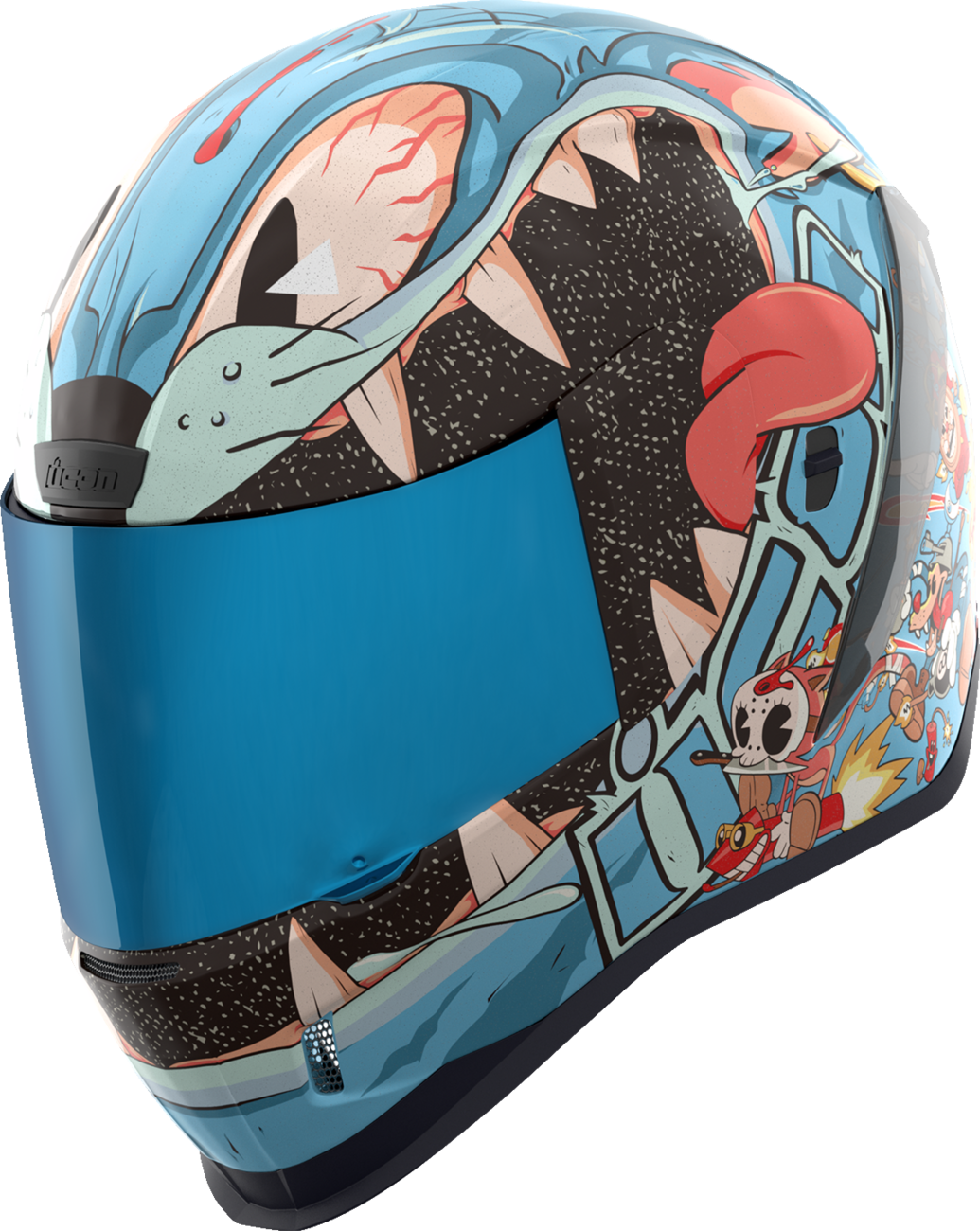 ICON Airform™ Helmet - 9 Lives - MIPS® - Blue - 2XL 0101-17388