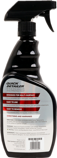 KLOTZ OIL Quick Detailer - 23 fl oz. KS-320