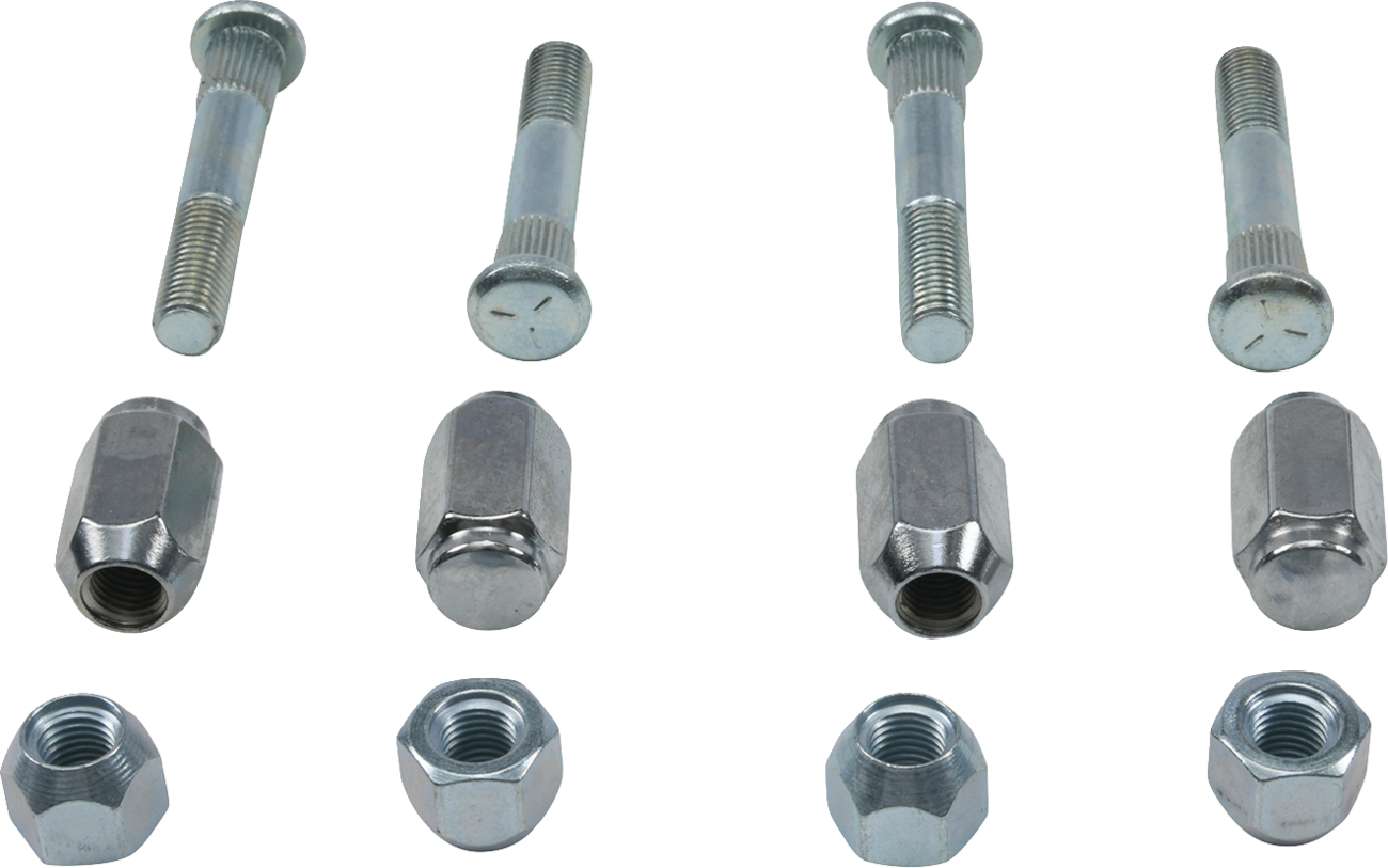MOOSE OFFROAD Wheel Stud/Nut Kit - Front/Rear - Polaris 85-1139