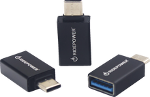 RIDEPOWER Power Adapter - Female USB to Male USB-C RPUSBCMUSBFADPT