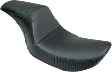 SLYFOX Drifter Seat - Black Logo - Black Vinyl - Smooth - FXR '82-'00 SlyFox4681A