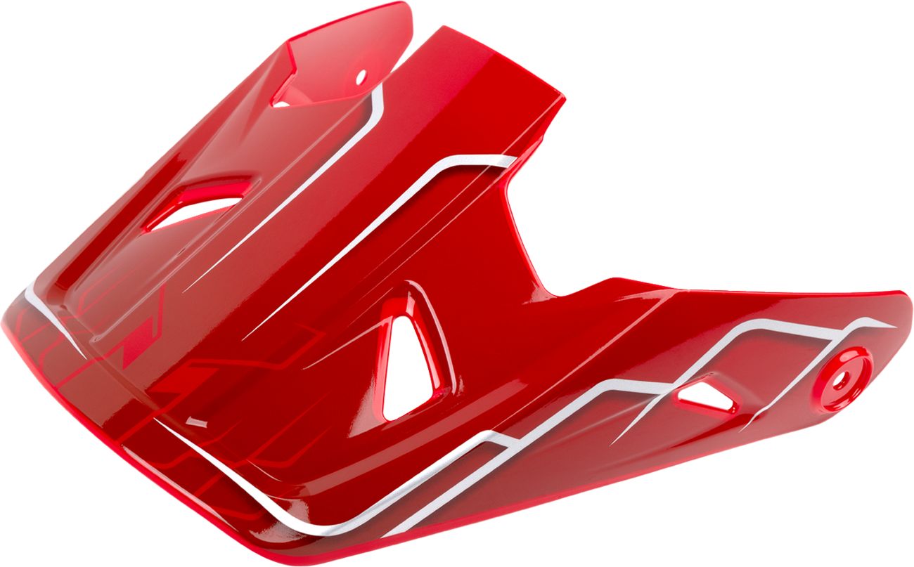 Z1R Rise 2.0 Visor - Red/Silver 0134-3731