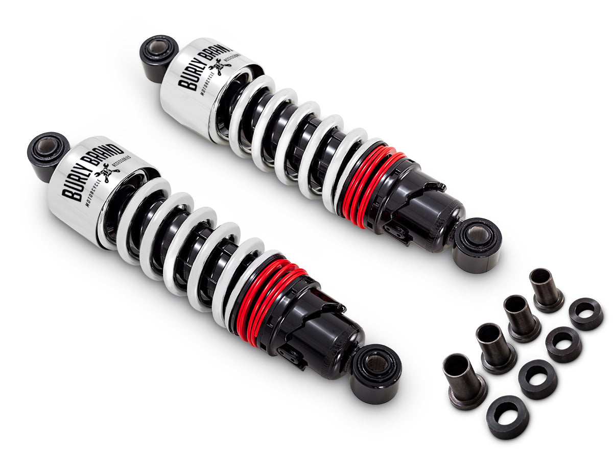 Slammer Plus Shocks 11.5" Chrome Fxd 91 17