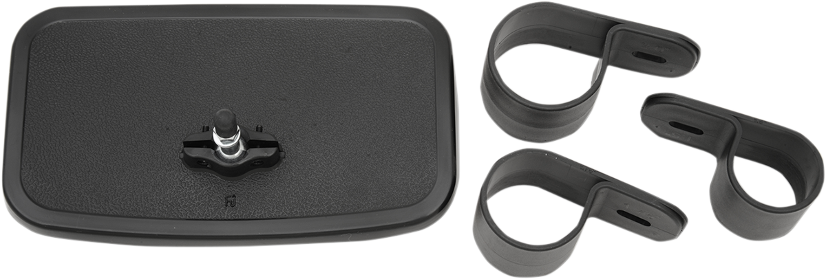 EMGO Mirror - Rear View - Rectangle - Black 20-64574