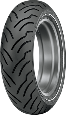 DUNLOP Tire - American Elite - Rear - 180/65B16 - Narrow Whitewall - 81H 45131818