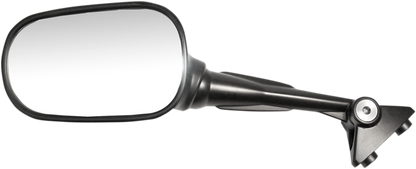 EMGO Mirror - Side View - Oval - Black - Left 20-24722