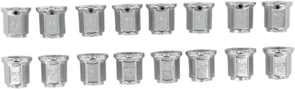 ITP Lug Nuts - Flat - Chrome - M12 x 1.25 - 16 Pack ALUG16BX