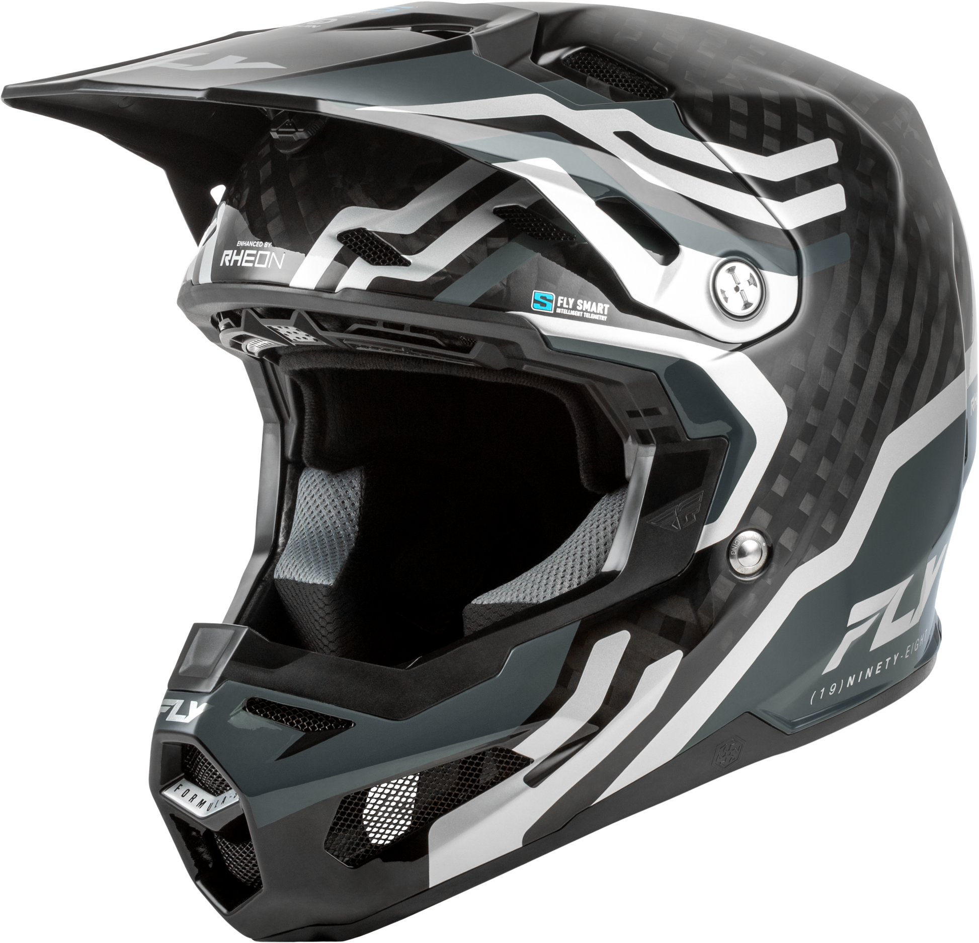 Yth Formula S Carbon Byte Hlmt Black Carbon/Grey/Silver Yl