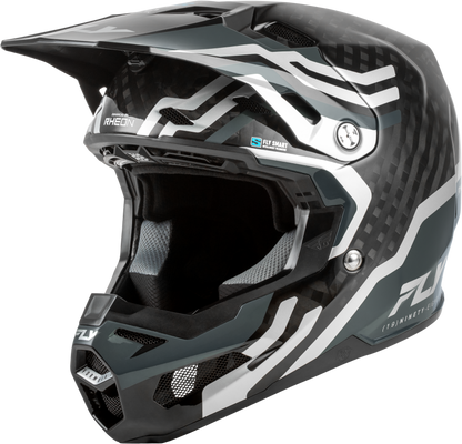 Formula S Carbon Byte Helmet Black Carbon/Grey/Silver Lg
