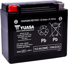 YUASA AGM Battery - YTX20H YUAM72RBH