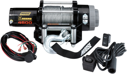 MOOSE OFFROAD 4500 lb Winch - Wire Rope - 50' 104310