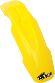 UFO Universal Supermoto Front Fender - Yellow PA01029-102