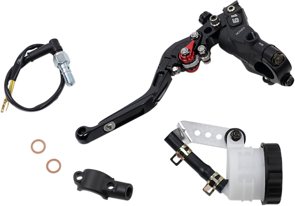 BRAKING Front Brake Master Cylinder - 19 mm - Black MC9603