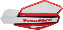 POWERMADD Star Series Handguards - Red/White 34222