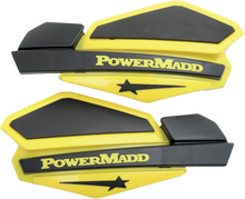 POWERMADD Star Series Handguards - Suzuki Yellow/Black 34206